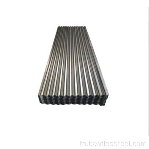 แผ่นหลังคาสังกะสีลูกฟูก Gi Corrugated Steel Sheet